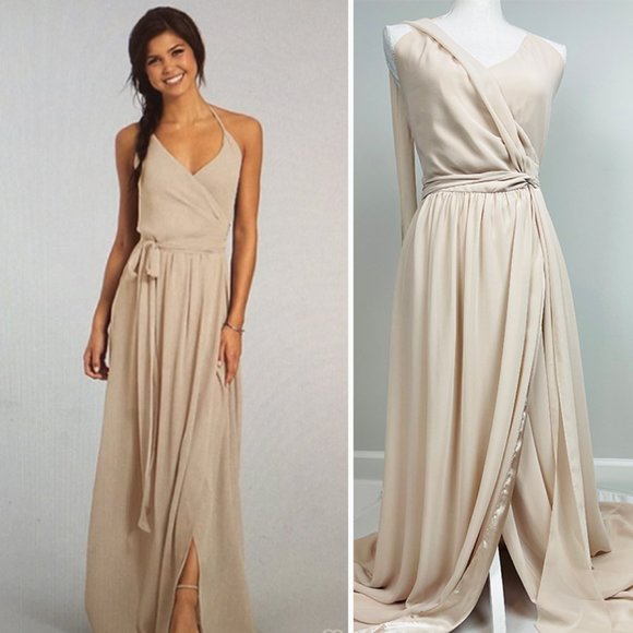Ceremony by Joanna August Dresses & Skirts - Ceremony by Johanna August Bridesmaid DC Wrap Halter Dress